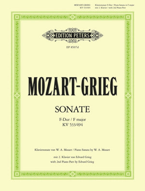 Sonata in F major K533 (with Rondo K494)