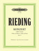 Book cover of: Concerto for Violin and Piano in B minor Op. 35