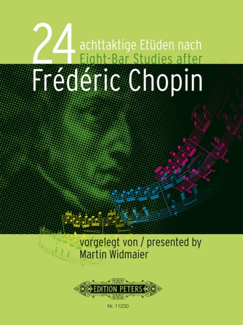 Book cover of: 24 Eight-Bar Etudes