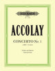 Book cover of: Violin Concerto No. 1 in A minor (Edition for Violin and Piano by the Composer)