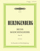 Book cover of: 6 Madchenlieder op. 98
