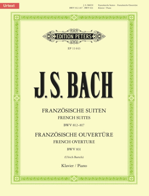 Book cover of: French Suites BWV 812-817 & French Overture BWV 831