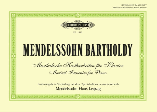 Book cover of: Musical Souvenirs for Piano