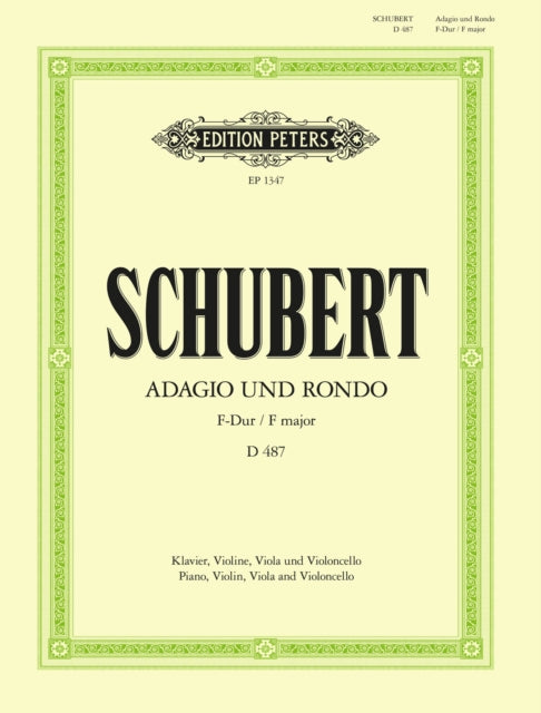 Book cover of: Adagio and Rondo in F
