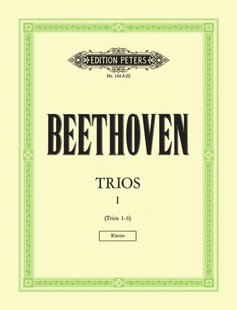 Book cover of: Piano Trios Vol 1 (part 1)
