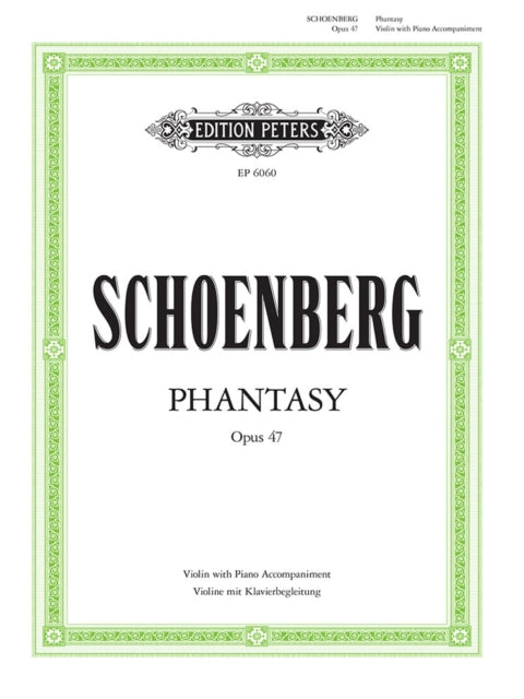 Book cover of: Phantasy Op. 47