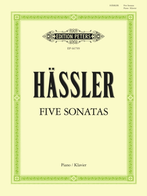 Book cover of: 5 Sonatas (Urtext/Oberdoerffer)
