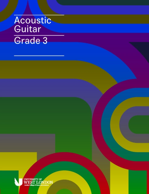 Book cover of: London College of Music Acoustic Guitar Handbook Grade 3 from 2019