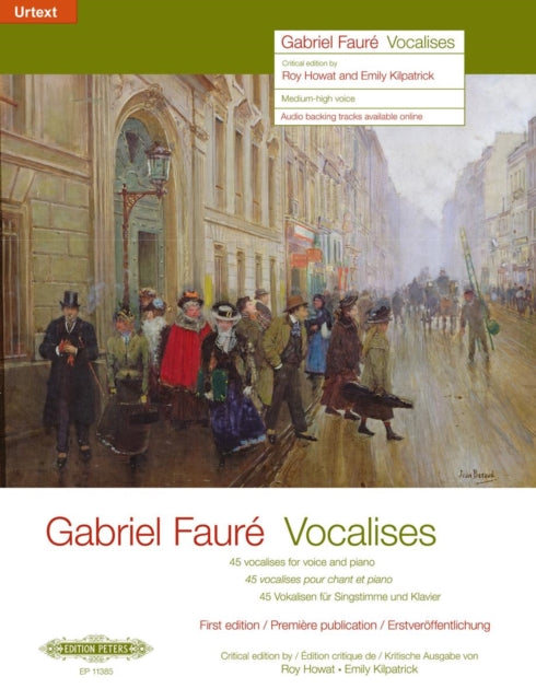 Book cover of: Gabriel Faure Vocalises for medium high voice