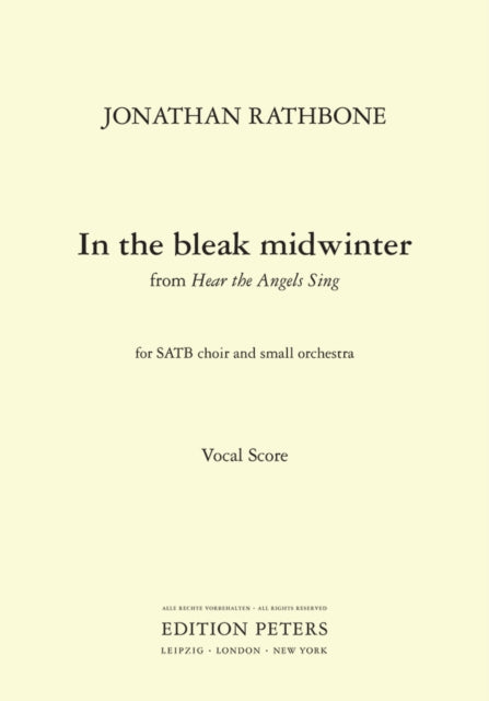 Book cover of: In the Bleak Mid Winter