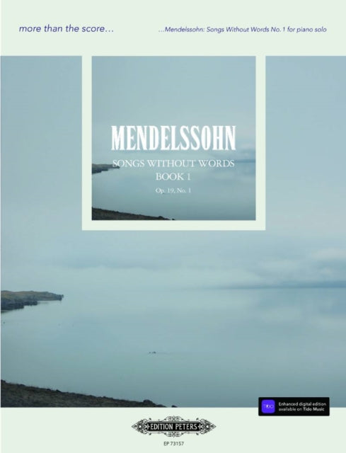 Book cover of: more than the score...Mendelssohn: Songs Without Words No. 1