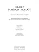 Book cover of: Grade 7 Piano Anthology 2023-2024