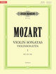 Book cover of: Violin Sonatas Volume 1