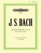 Book cover of: Air on the G String from Orchestral Suite No. 3 in D BWV 1068