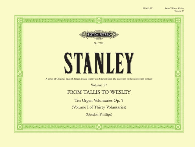 Book cover of: 10 Voluntaries Op.5