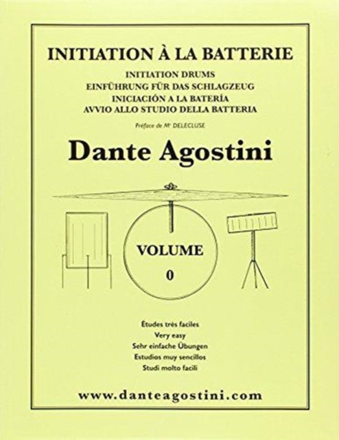 Book cover of: METHODE DE BATTERIE VOLUME 0 DRUMS