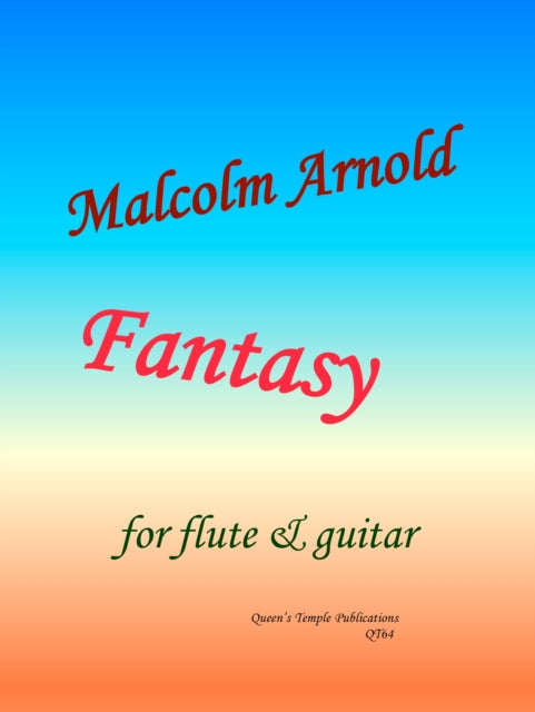 Book cover of: Fantasy (Flute and Guitar)