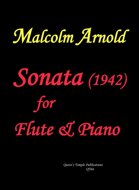 Book cover of: Sonata (1942) (flute and piano)