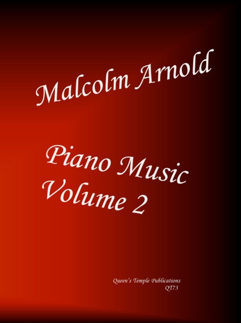 Book cover of: Piano Music Volume 2