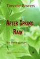 Book cover of: After Spring Rain