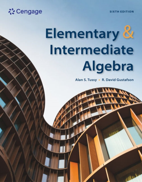 Book cover of: Elementary and Intermediate Algebra. By: R. Gustafson