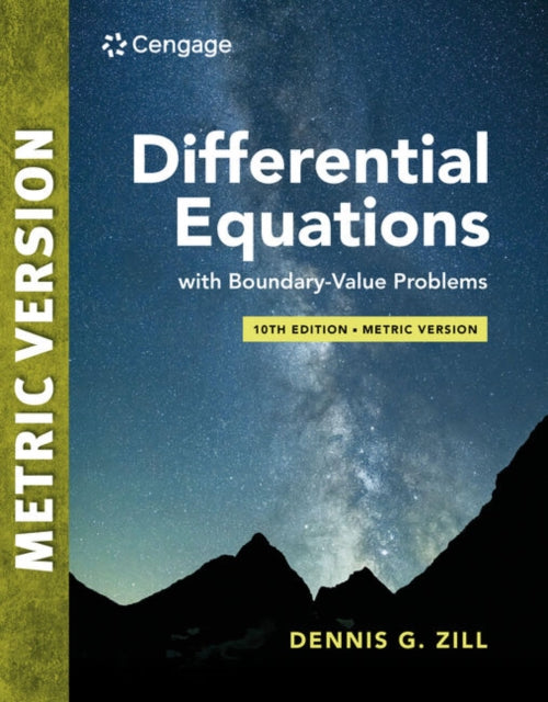 Book cover of: Differential Equations with Boundary-Value Problems, International Metric Edition. By: Dennis Zill