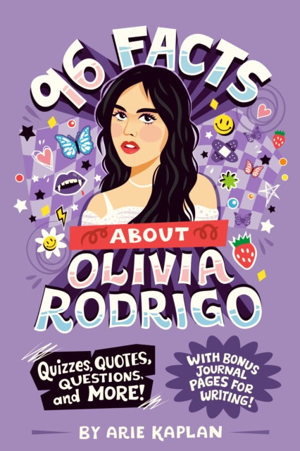 Book cover of: 96 Facts About Olivia Rodrigo