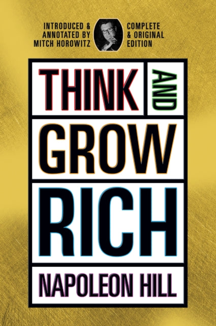 Book cover of: Think and Grow Rich. By: Napoleon Hill