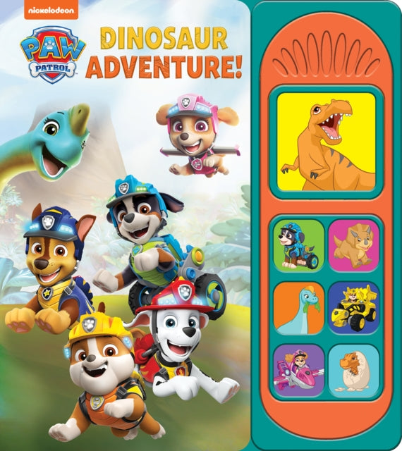 Book cover of: Nickelodeon PAW Patrol: Dinosaur Adventure! Sound Book