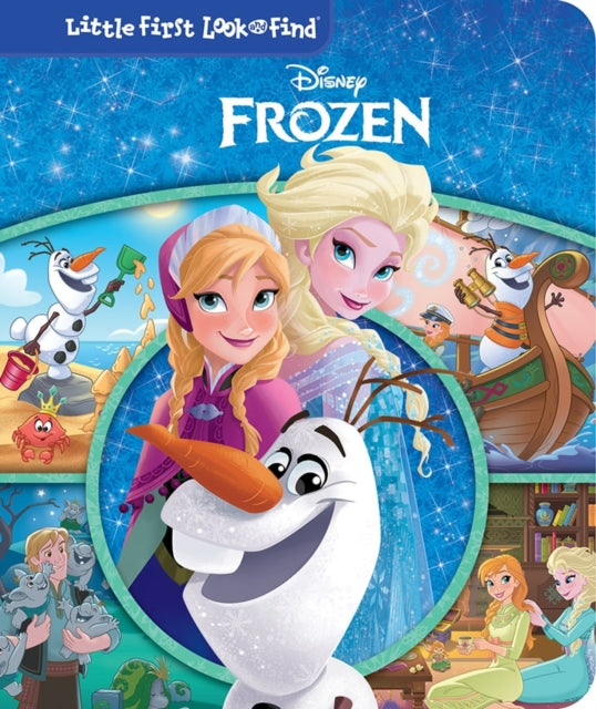 Disney Frozen Little First Look And Find 9798384601524 PI Kids