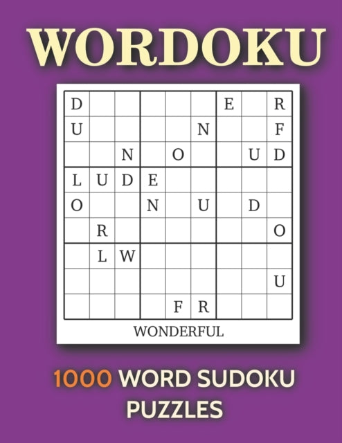 Book cover of: Wordoku - 1000 Word Sudoku Puzzles volume 2