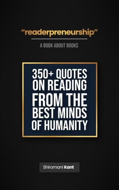 Book cover of: Readerpreneurship. By: Shiromani Kant