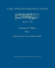 Book cover of: Concerto in C Minor, Wq 37. By: Carl Philipp Emanuel Bach