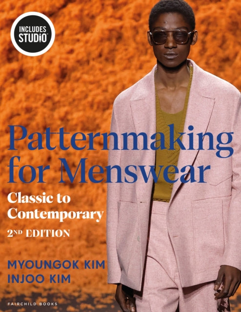 Book cover of: Patternmaking for Menswear. By: Myoungok Kim
