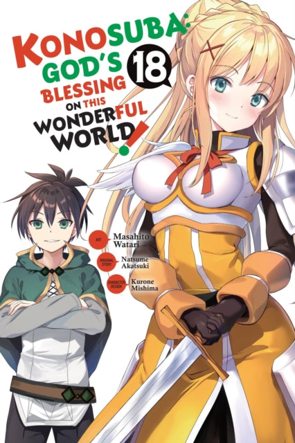 Book cover of: Konosuba: God's Blessing on This Wonderful World!, Vol. 18 (manga). By: 暁なつめ