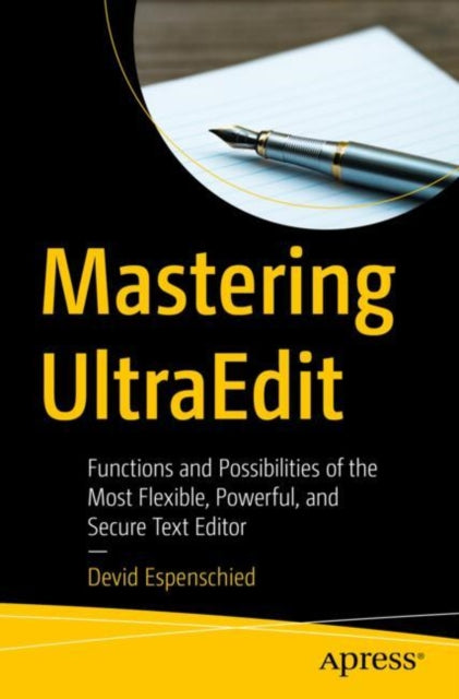 Book cover of: Mastering UltraEdit. By: Devid Espenschied