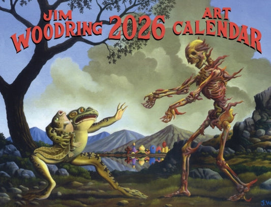 Book cover of: Jim Woodring 2026 Wall Calendar