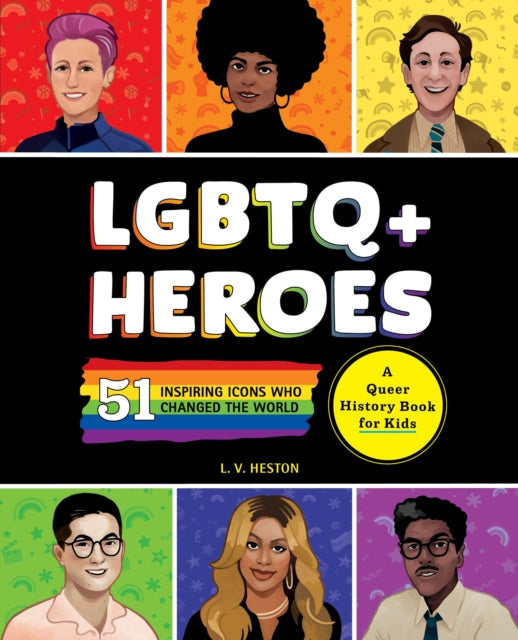 Book cover of: LGBTQ+ Heroes