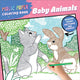 Book cover of: Magic Paper Coloring Book: Baby Animals