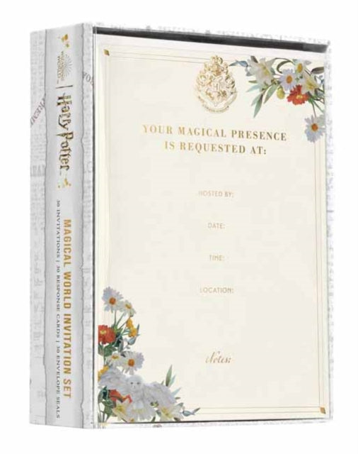 Book cover of: Harry Potter: Magical World Invitation Set (Set of 30)