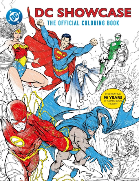 DC Showcase, The Official Coloring Book