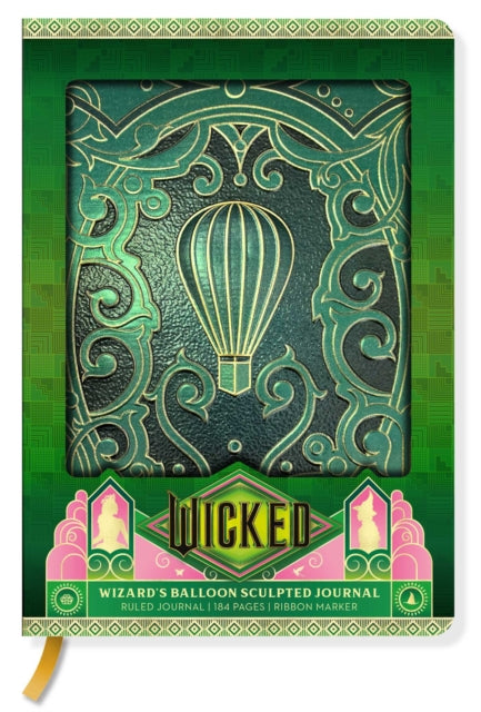 Book cover of: Wicked: Wizard's Balloon Sculpted Journal