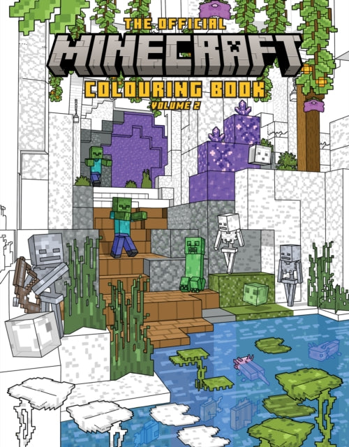 Book cover of: Official Minecraft Colouring Book, Volume 2