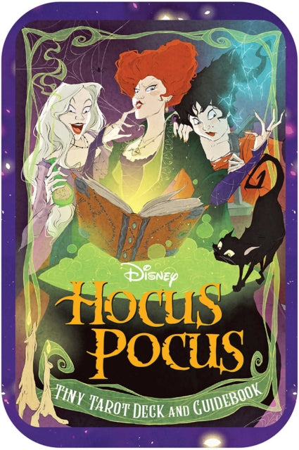 Book cover of: Hocus Pocus Tiny Tarot Deck and Guidebook