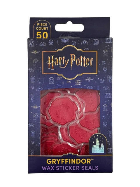 Book cover of: Harry Potter: Gryffindor Wax Sticker Seals (Set of 50)