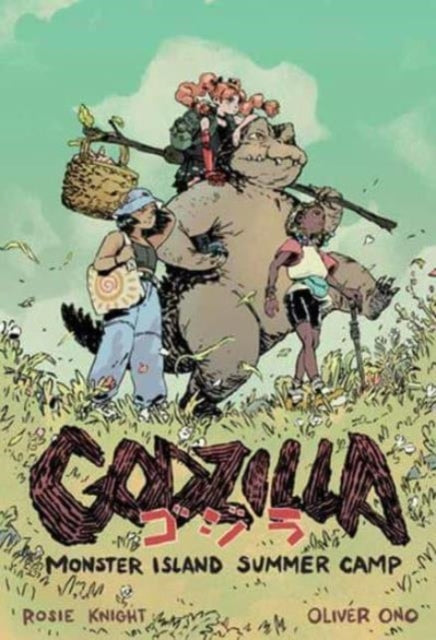 Book cover of: Godzilla: Monster Island Summer Camp. By: Rosie Knight