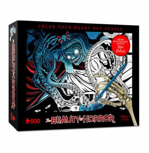 Book cover of: Beauty of Horror Puzzle