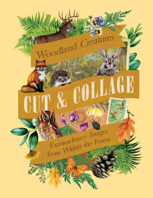 Book cover of: Cut & Collage Woodland Creatures
