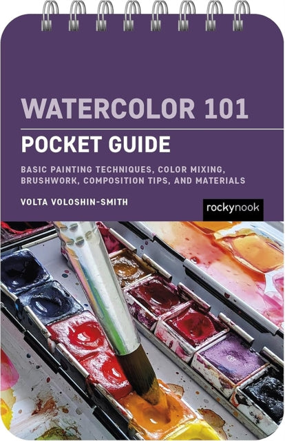 Book cover of: Watercolor 101: Pocket Guide. By: Volta Voloshin-Smith