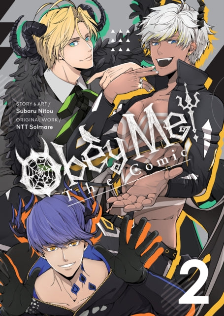 Book cover of: Obey Me! The Comic Vol. 2. By: Subaru Nitou